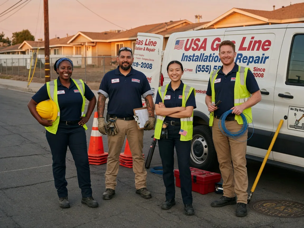 Gas Line Installation company in Merced, CA